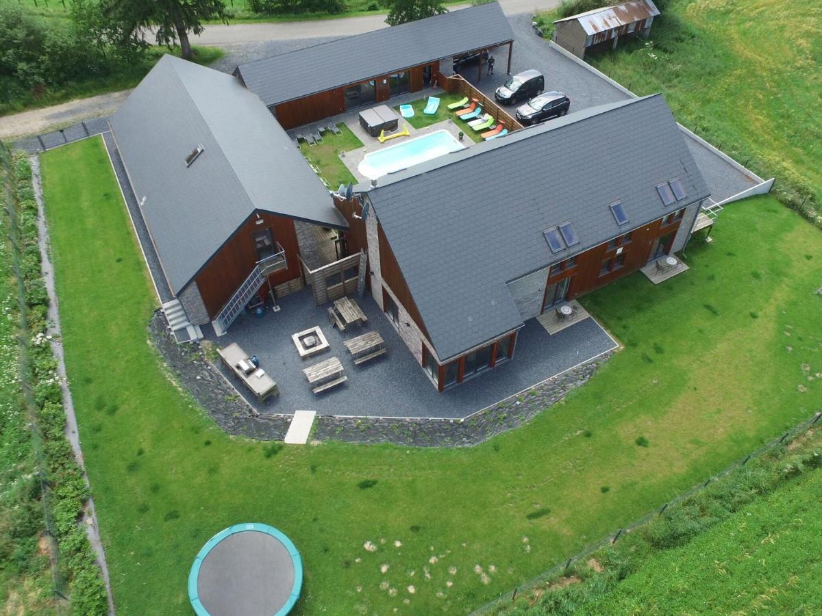 Beautiful Villa With Heated Outdoor Pool Manhay Εξωτερικό φωτογραφία